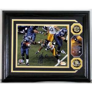   Pittsburgh Steelers Troy Polamalu Signed Photomint: Sports & Outdoors