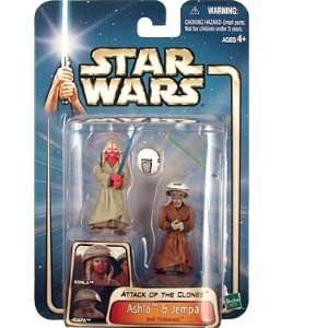  Star Wars Episode 2  Ashla and Jempa Action Figure Toys 