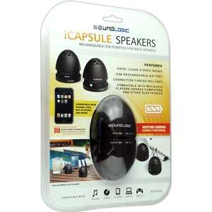 Sound Logic USB Rechagreable Capsule Speakers iPOD   