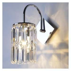   Crystal Wall Light with Cylinder Shape Design