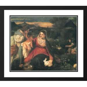   Madonna and Child with St. Catherine and a Rabbit