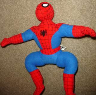 Marvel Comics 12 tall Spiderman Plush Doll Squatting Position?  