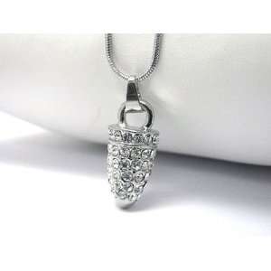  Silver Bullet Pendant Necklace: Portia Jewelry: Jewelry