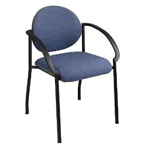 Stackable Chair with Flared Armrests