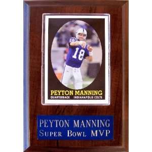   Non Sports Cherry Card Plaque with Engraved Plate