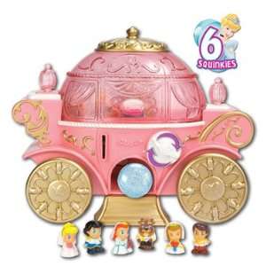  Squinkies Disney Princess Coach Dispenser Toys & Games