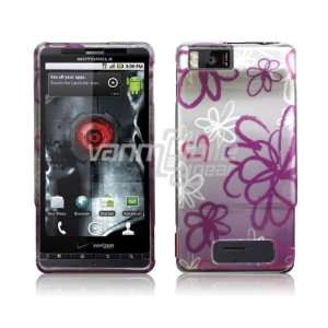  SQUIGGLY FLOWER DESIGN ACCESSORY for MOTOROLA DROID X 