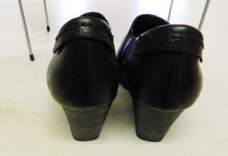 Born Leather Carteret Shoe Boots Black 8/39 9.5/41 11/43  