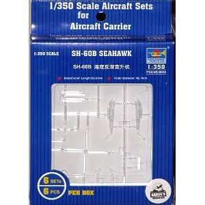  SH 60B Seahawk Helicopter Set (6/Bx) 1/350 Trumpeter Toys 