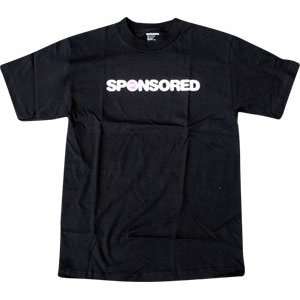  Skate Mental T Shirt Sponsored [Medium] Black Sports 