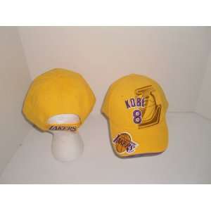  NBA Los Angeles Lakers Kobe Bryant Script Baseball Hat 