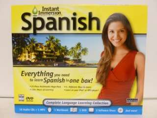 Instant Immersion Spanish Complete Language Learning Collection 20 