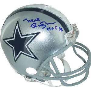 Mel Renfro Autographed HOF 96 Dallas Cowboys Replica Mini Helmet 