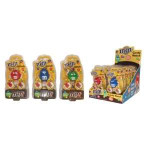  M&M Candy Holder Childrens Watch Case Of 12: Toys & Games