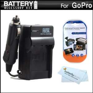  Battery Charger Kit For GoPro HD HERO, HD HERO2, HD Hero 960 Camera 