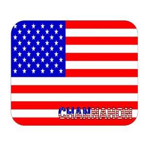  US Flag   Channahon, Illinois (IL) Mouse Pad: Everything 