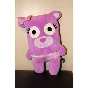   Purplish Colored Dog Bear Stuffed Character Toy by David and Goliath