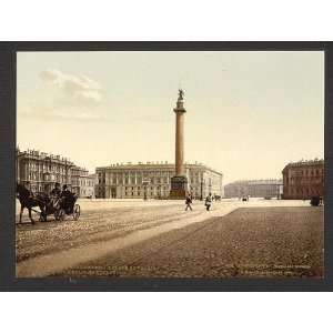 Photochrom Reprint of The Winter Palace Place and Alexander 