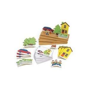  Spatial Relations Playset Toys & Games