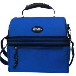 details ccb 101959ryl large lunch bag two large compartments insulated 