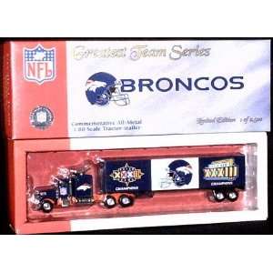   Tractor Trailer Commemorative 6 Time AFC Champion Collectible Truck
