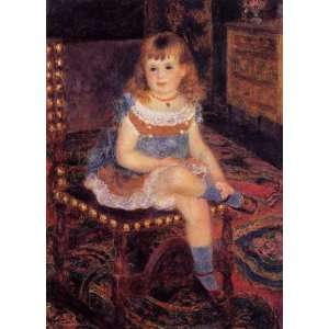  Oil Painting Georgette Charpentier Seated Pierre Auguste 