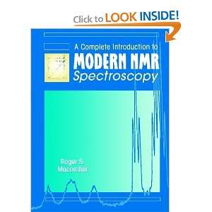   to Modern NMR Spectroscopy [Paperback]: Roger S. Macomber: Books