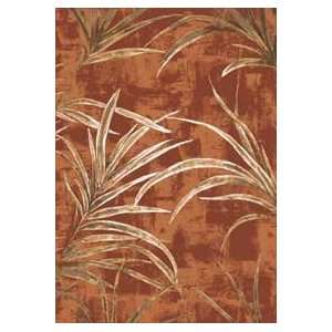   Forest Fall Orange Casual 2.4 X 23.2 Runner Area Rug
