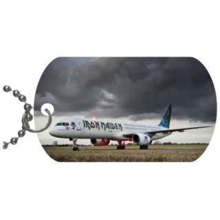 New Iron Maiden Ed Force One Stainless Dog Tag Necklace  