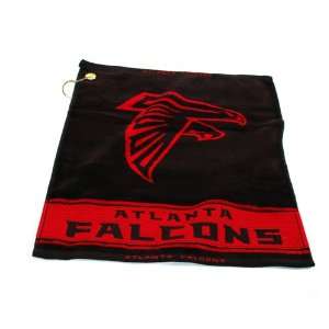 Team Golf Atlanta Falcons Woven Golf Towel:  Sports 