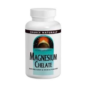  Magnesium Chelate 100 mg 250 Tablets   Source Naturals 