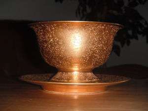 Noritake Gold Gilded Bowl & Plate Japan  