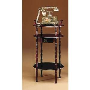  Chewelah 3 Tier Telephone Stand in Walnut: Home & Kitchen