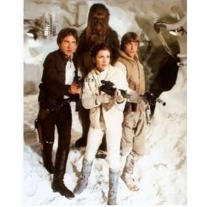  Star Wars Han, Leia, Luke & Chewie Hoth 16x20