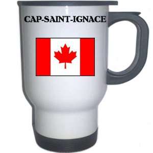  Canada   CAP SAINT IGNACE White Stainless Steel Mug 