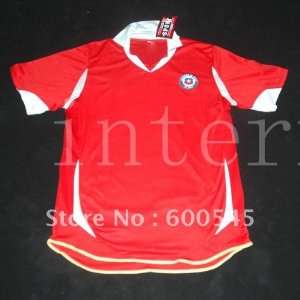 only shirt chile 2011 2012 jersey home red soccer jerseys football 