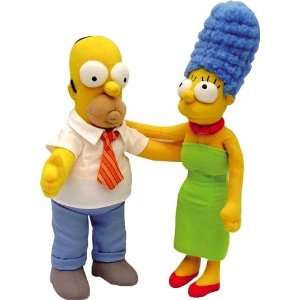     Simpsons pack 2 peluches sonores Homer & Marge 37 cm: Toys & Games