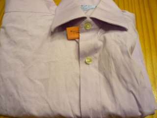 Charles Tyrwhitt long sleeve button front dress shirt size 14 1/2 33 