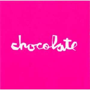  Chocolate Skateboard Logo Sticker   Neon Pink: Sports 