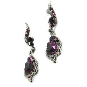  Swarovski loops Sappho purple. Jewelry