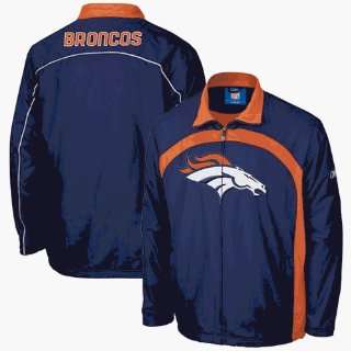 Denver Broncos NFL Reebok Play Maker Full Zip Jacket:  