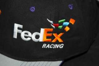 NASCAR FedEx Racing #11 Denny Hamlin Joe Gibbs Baseball Cap Hat Black 