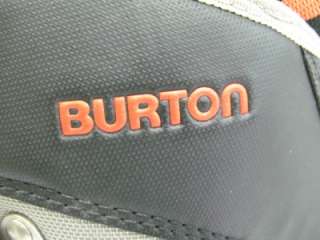 Burton Tribute Snowboard Boots Mens 7.5 Black/Grey  