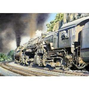  Engine Print By Chris Nelson. 15 1/2 X 10 7/8. Display in Your Home