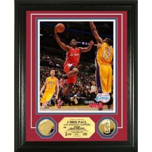  Chris Paul Clippers Gold Coin Photo Mint Sports 