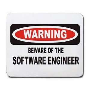  BEWARE OF THE SOFTWARE ENGINEER Mousepad: Office Products