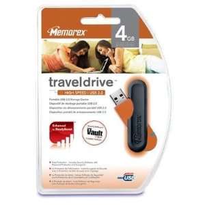   Drive Black Orange Includes Quick Start Guide Key Ring: Computers