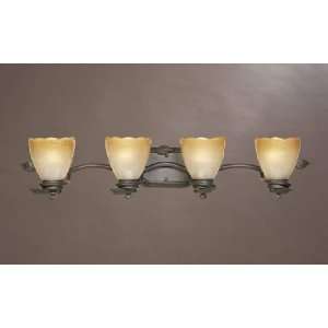  Four Light Timberline Rustic Wall Fixture: Home 