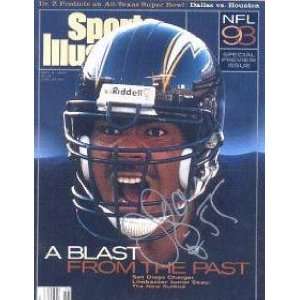 Junior Seau Autographed Sports Illustrated Magazine (San Diego 