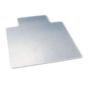   Glass Clear Studded Chair Mat for Low/Med Pile Carpet: Office Products